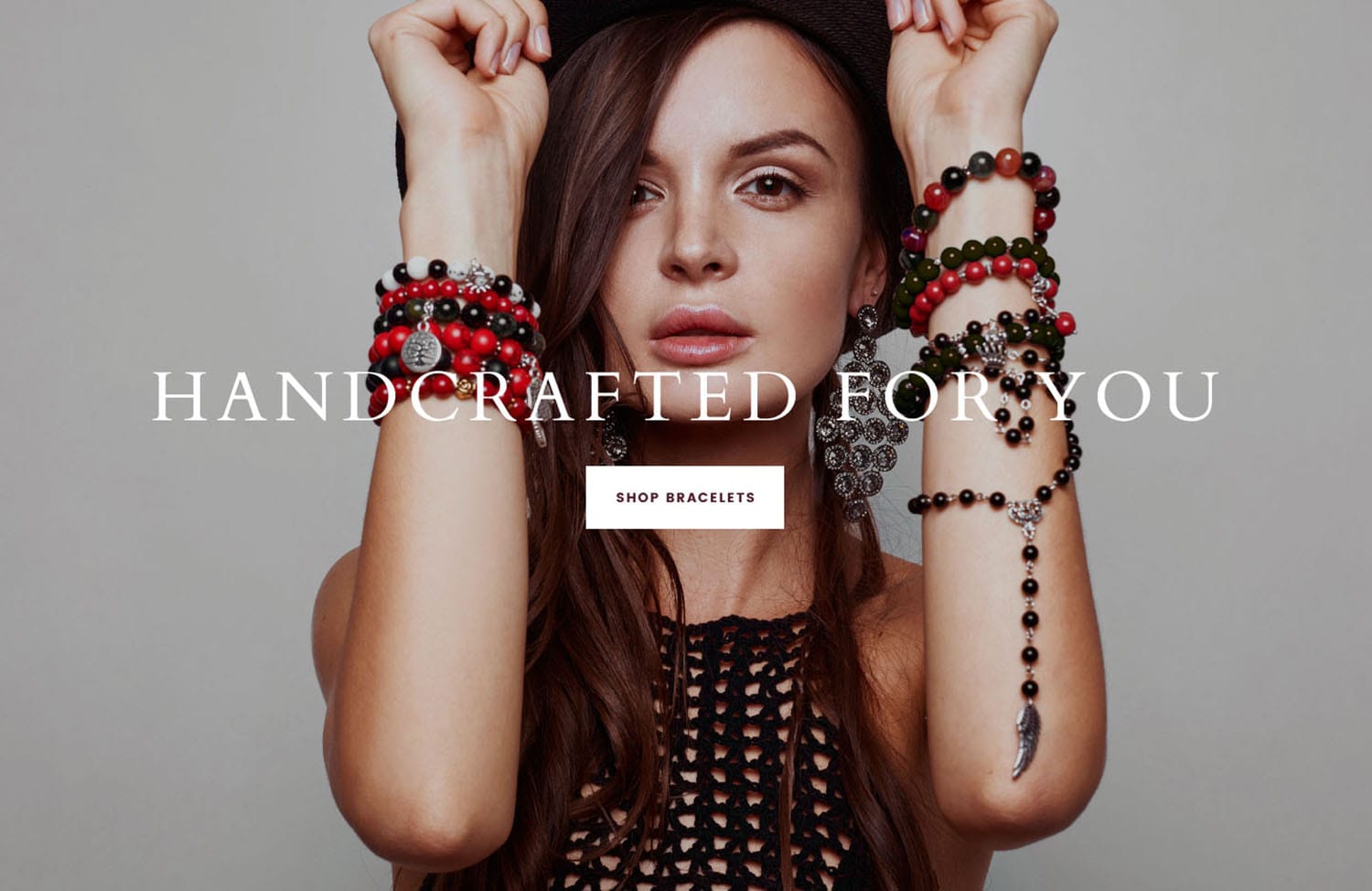 Handcrafted for you. Shop Bracelets.